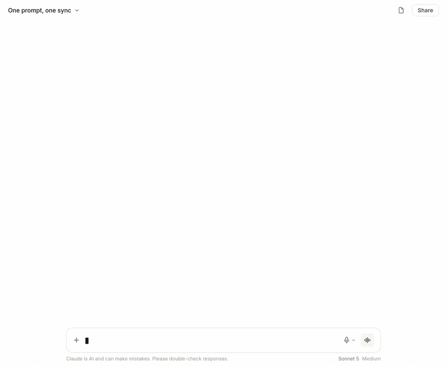 A request to an AI assistant to sync Mila Leather Black to Retail for SS27: search_articles returns one match, sync_articles returns one synced article, and the assistant confirms
