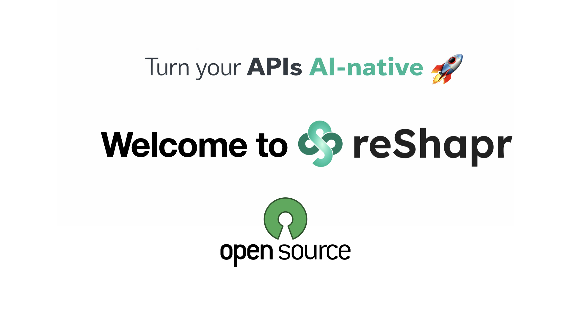 Welcome to reShapr — Turn your API AI-Native